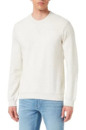 QS by s.Oliver Herren 2140363 Sweatshirt, Weiß, XL