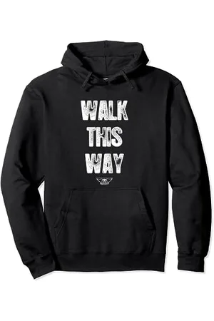 Aerosmith Walk This Way Songtext Pullover Hoodie
