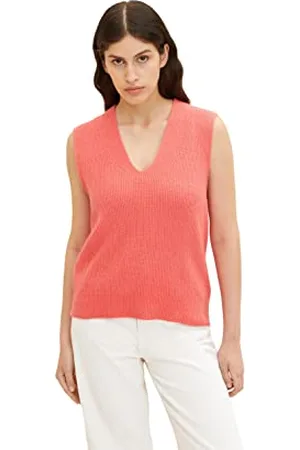 TOM TAILOR Damen Basic Pullunder 1033277, , S