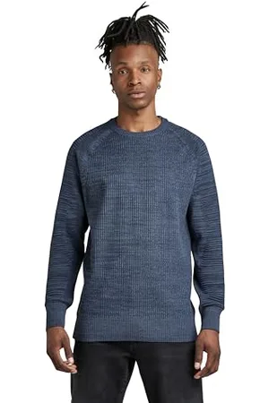 G-Star RAW Herren 3D Biker Knitted Pullover