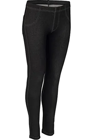 Nur Die Treggings in Jeans-Look Relax & Go Stretch mit Taschen Komfortbund Skinny Fit Damen