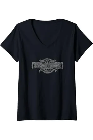 Game of Thrones Damen Series Logo T-Shirt mit V-Ausschnitt