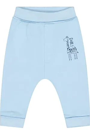 Salt & Pepper Baby-Jungen Babyboys Trousers GiraffePrint Kleinkind-Ausstattung, , normal