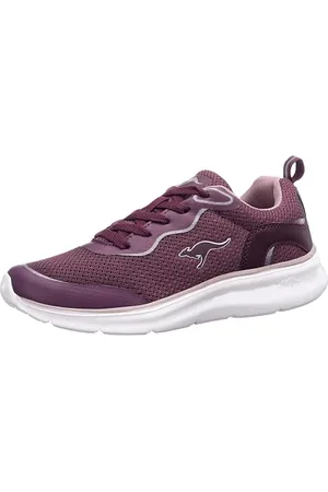 KangaROOS Damen Kj-Swing Sneaker, Dk Berry/Grape, 36 EU