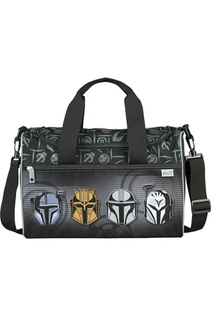 SCOOLI Star Wars Sporttasche für Kinder - 23 x 35 x 16 cm - geräumiges Hauptfach - Verstellbarer Schultergurt - Zubehör für die Schule - Umhängetasche