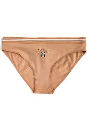 Koton Damen Cotton Minimal Printed Brief Panties Underwear, , L EU