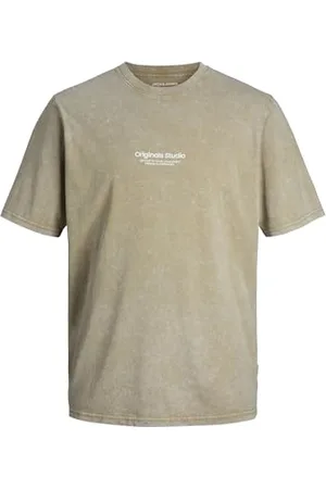JACK & JONES Male T-Shirt Gedruckt Rundhals T-Shirt