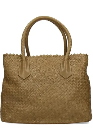 Melvin & Hamilton Handgeflochtene Ledertasche Kimberly 1