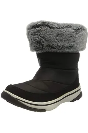 Roxy Damen Inga Snow Boot, Black, 37 EU