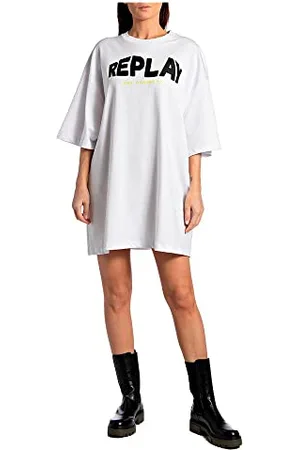 Replay Damen W9120 Lässiges Kleid, , XXS
