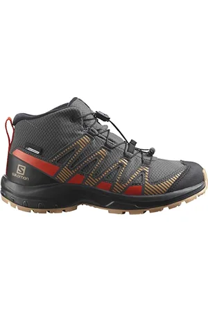 Salomon XA Pro V8 Mid Clima Waterproof Kinder Outdoor-Aktivitätsschuhe, Präzise Passform, Grip und Schutz, Sportlicher Look, Magnet, 32