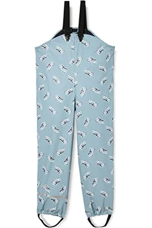 CareTec Kinder Regenlatzhose mit Fleecefutter, Smoke Blue (969), 80
