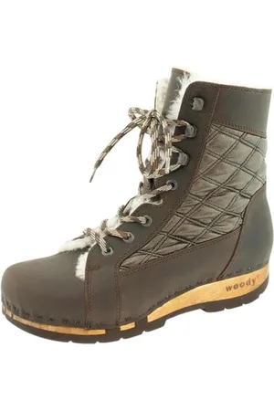 Woody Damen Heike Clog Stiefelette, Caffe-Andromeda, 43 EU