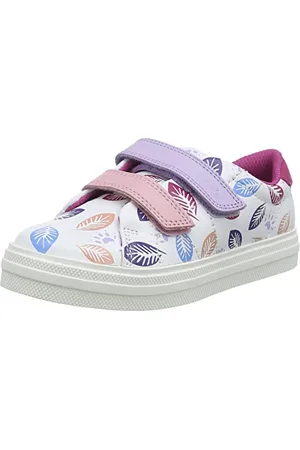 Clarks Jungen Nova Early T Sneaker, White Combi, 20.5 EU