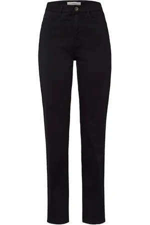 Brax Damen Style Carola Five-pocket-hose in Wertigem Baumwollstretch Hose , Schwarz, 27W / 32L