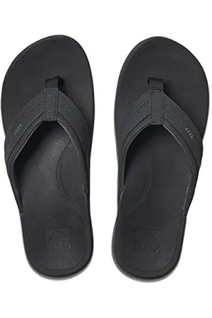 Reef Herren Ortho-Spring Flipflop, Black, 44 EU