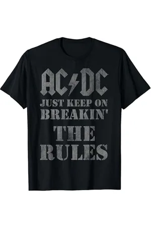 AC/DC ACDC Just Keep On Breaking The Rules T-Shirt