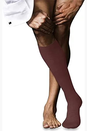 Falke Herren Kniestrümpfe No. 6, Wolle Seide, 1 Paar, , 43-44