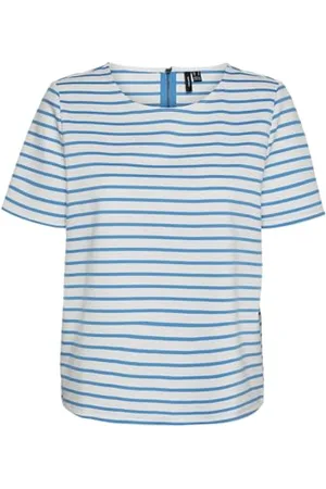 VERO MODA Damen Vmabby Zip JRS Noos Top, , S EU