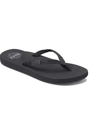 Reef GINGER, Damen Zehentrenner, (BLACK/BLACK BK2), 35 EU (3 UK)