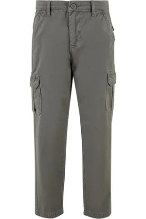 Urban classics Jungen Hose Boys Straight Leg Cargo Pants, Cargohose für Jungen mit Knopf, , 158/164
