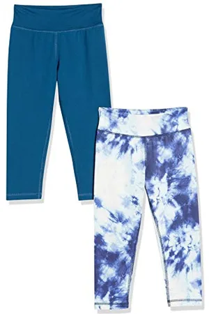 Amazon Mädchen Active-Capri-Leggings, 2er-Pack, , 3 Jahre