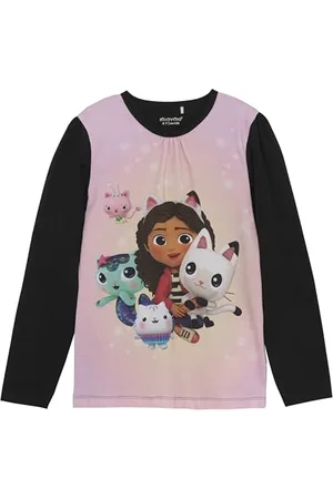 Minymo Mädchen Langarm T-Shirt mit Gabby´S Dollhouse Druck