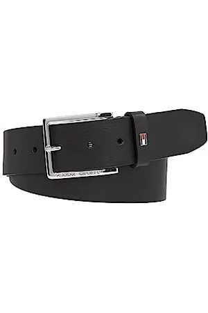 Tommy Hilfiger Herren Gürtel Oliver 4,0 cm Ext Ledergürtel, , 80