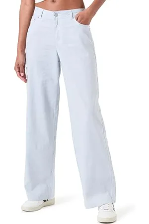 JACK & JONES Damen JXLISA Linen Wide MW Pant PNT Leinenhosen, ,M