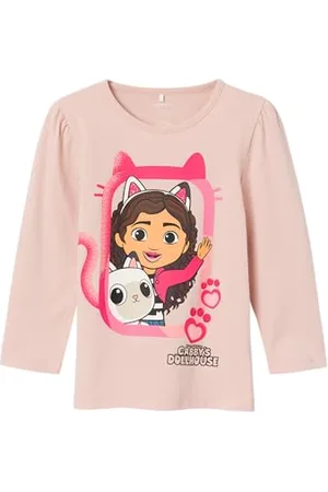 NAME IT Mädchen Nmfnessie Gabby Ls Top Noos Vde, , 98