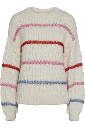 Pieces® Pcnavine Ls O-Neck Knit Bc