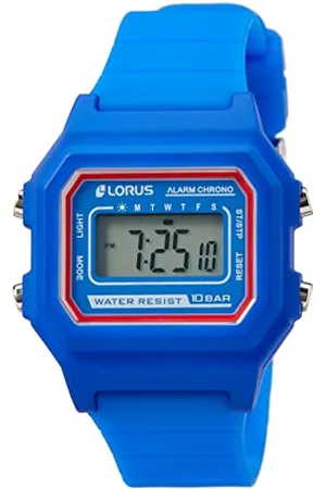 Lorus Kids - Chronograph Edelstahl und Kunststoff mit Silikonband R2319NX9