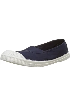 Bensimon Damen Tennis Elastique Femme Sneakers, Blau (Marine), 36 EU