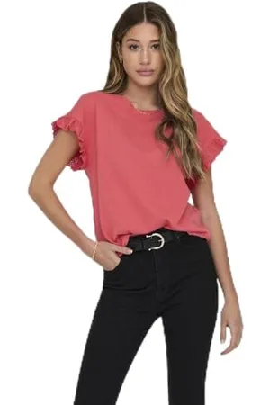 ONLY Damen Onliris S/S Emb Top JRS, , M