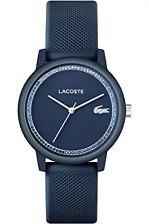 Lacoste Analog Quarzuhr für Damen Kollektion .12.12 GO mit Blaues Silikonarmband - 2001290