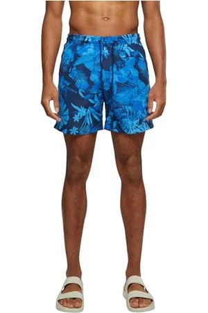 Urban classics Herren Pattern Swim Shorts Badehose, , M