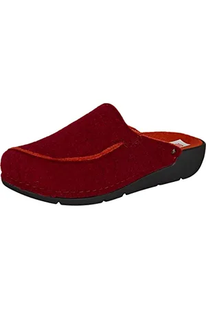 Berkemann Damen Neah Hausschuh, tiefrot/orange, 41.5 EU