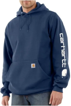 Carhartt Herren Sleeve Logo Hooded Sweatshirt Kapuzenpullover, , M