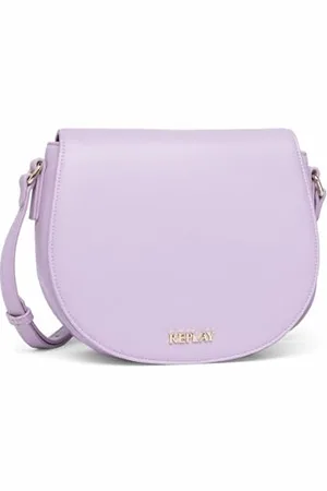 Replay Damen Schultertasche aus Kunstleder, Violett (Wisteria 360), Onesize