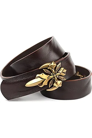 Anthoni Crown Unisex Ledergürtel Gürtel, , 115