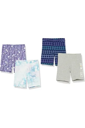 Amazon Disney | Marvel | Star Wars | Frozen | Princess Mädchen Radshorts (zuvor Spotted Zebra), 4er-Pack, , 2 Jahre