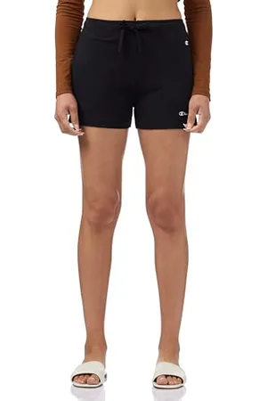 Champion Damen Legacy American Classics Small Logo High Waist Regular Shorts, , XXL