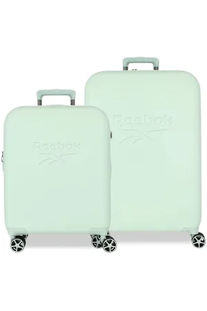 Reebok Franklin Kabinenkoffer-Set, aus ABS, einem robusten und leichten Material, TSA-Verschluss, Vier multidirektionale Doppelrollen von Joumma Bags, , 40 x 55 x 20 cm, 49 x 70 x 27 cm