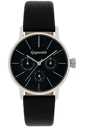 Gigandet Damen Analog Japanisches Quarzwerk Uhr mit Leder Armband AVG38-02