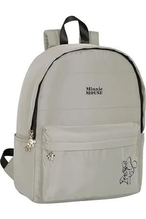 Safta MINNIE TEEN SAND Laptop-Rucksack, 35,6 cm (14,1 Zoll), ideal für Jugendliche unterschiedlichen Alters, bequem und vielseitig, Qualität und Widerstandsfähigkeit, 31 x 16 x 40 cm, ,