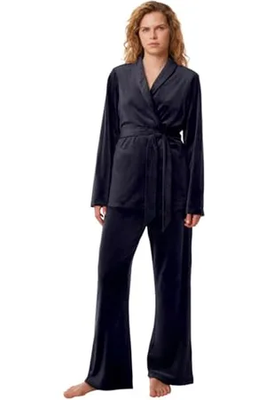 Triumph Damen Sensual Velour Wide Leg Trousers, , 48
