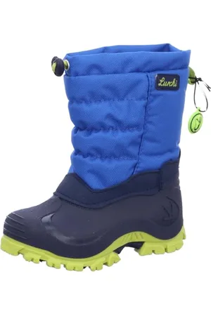 Lurchi 63L6013006 Schneestiefel, Black-royal, 34 EU