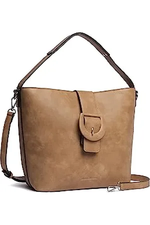 Alessandro Schultertasche Raffi aus weichem Lederimitat 35cm x 27cm x 13cm