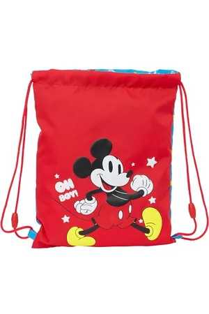 Safta Mickey Mouse Fantastic - flacher Rucksack für Kinder, ideal für Kinder verschiedener Altersgruppen, bequem und vielseitig, Qualität und Widerstandsfähigkeit, 26 x 34 cm, , , Estándar