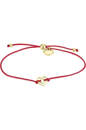 liebeskind Berlin Armband LJ-1071-B-20 Edelstahl IP gold rot